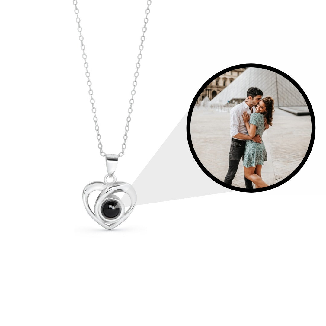 Collana Foto a Cuore