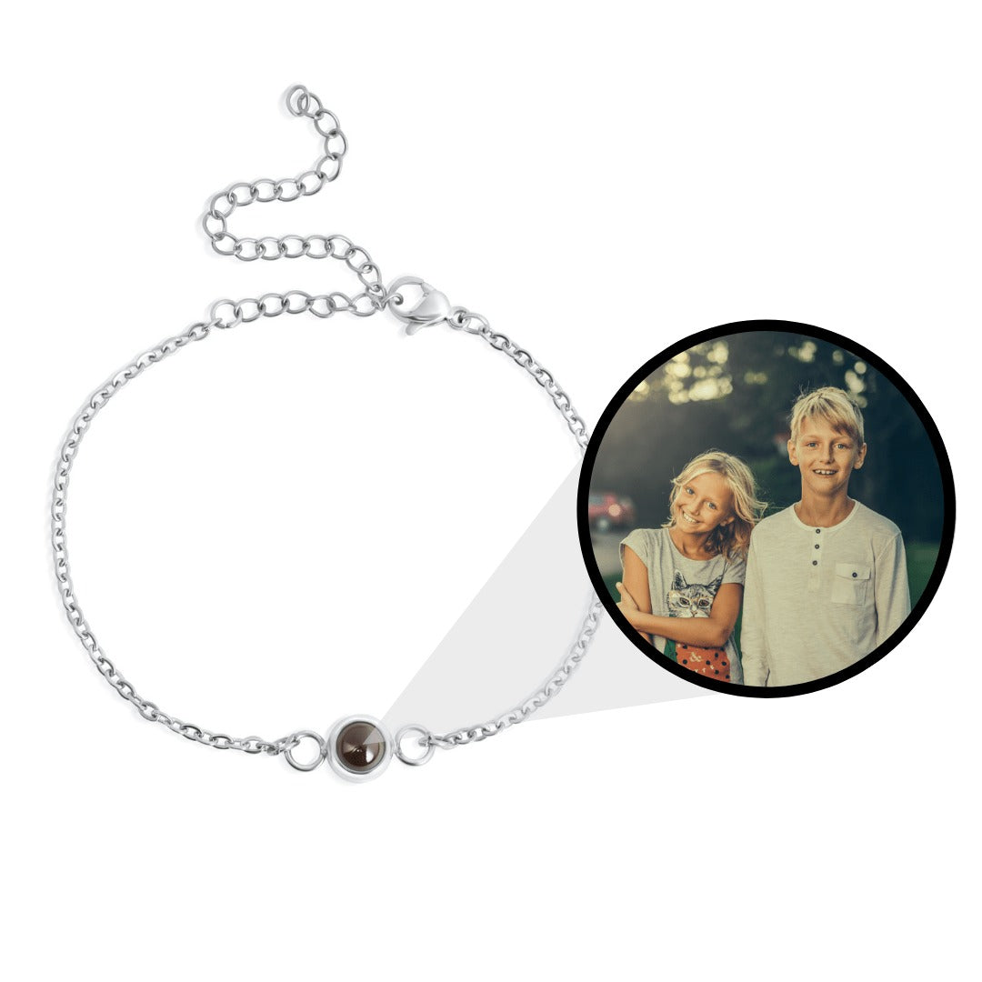 Bracciale Foto a Catena