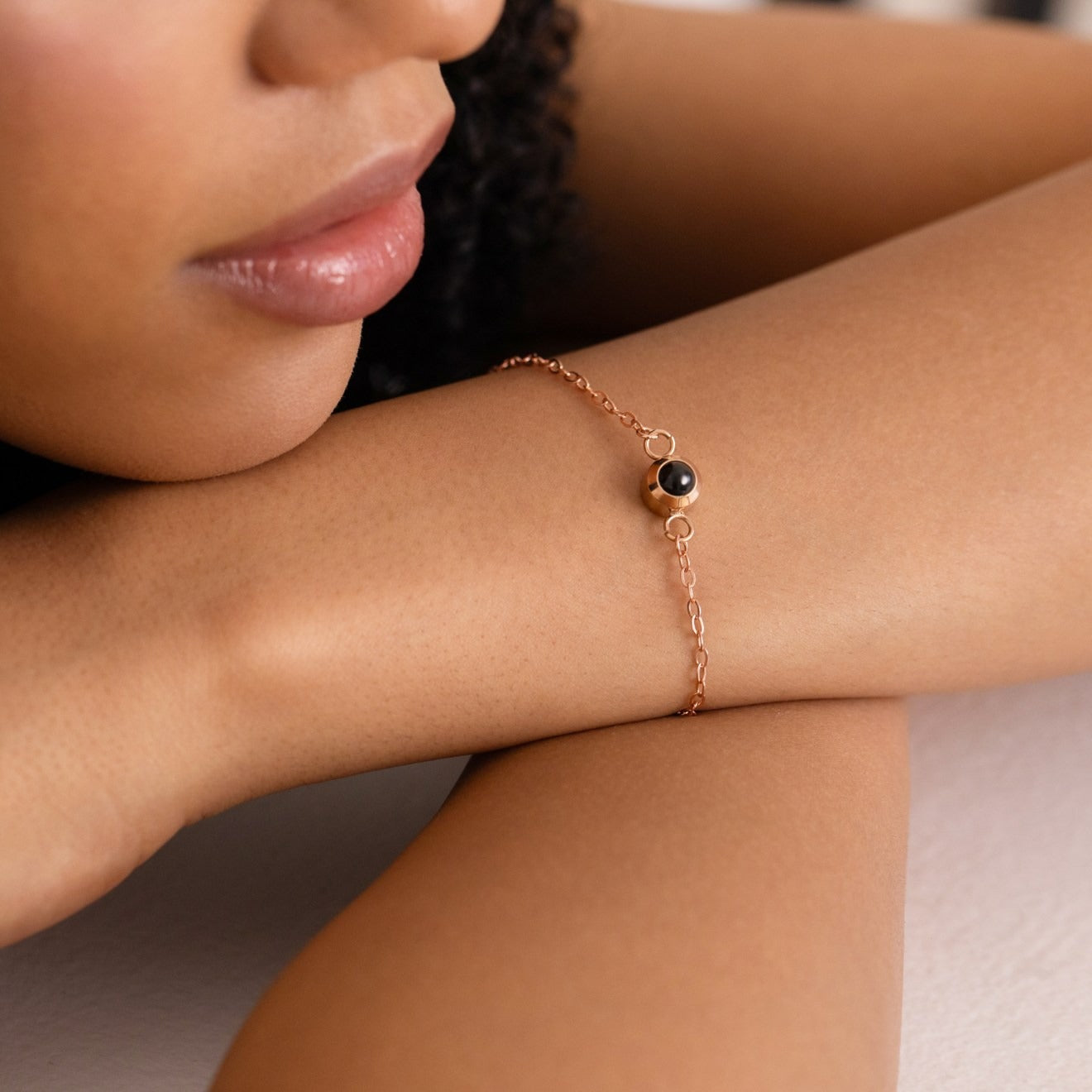 Bracciale Foto a Catena